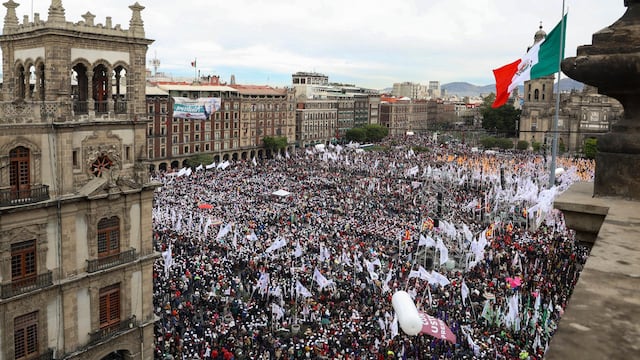 Claudia Sheinbaum, discurso de 100 días de gobierno en el Zócalo, CDMX