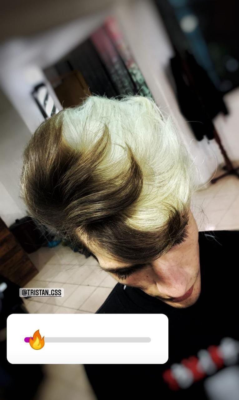 Tristán, hijo de Yahir, estrena look a la Cruella de Vil