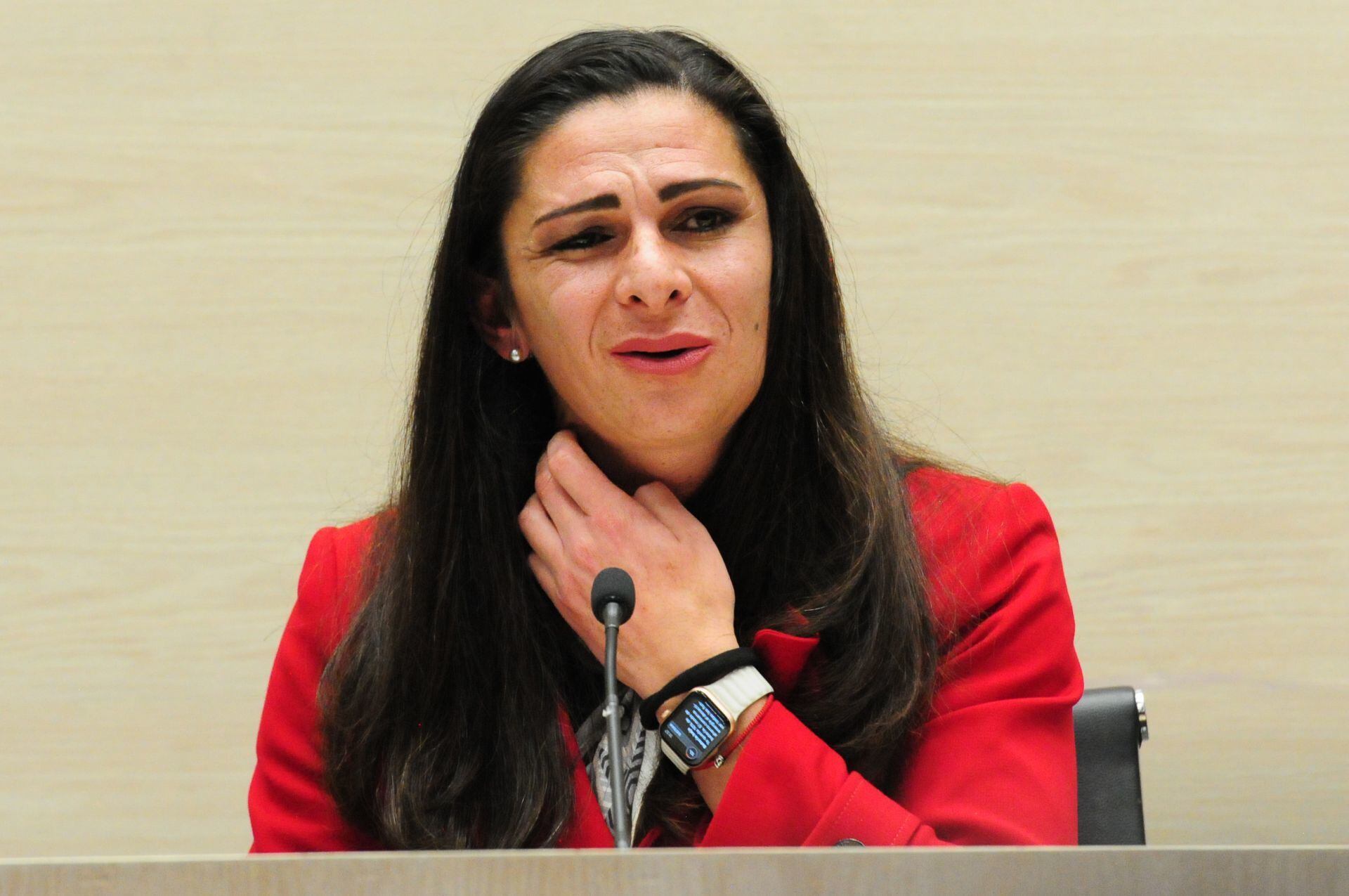 Ana Gabriela Guevara, titular de la Conade