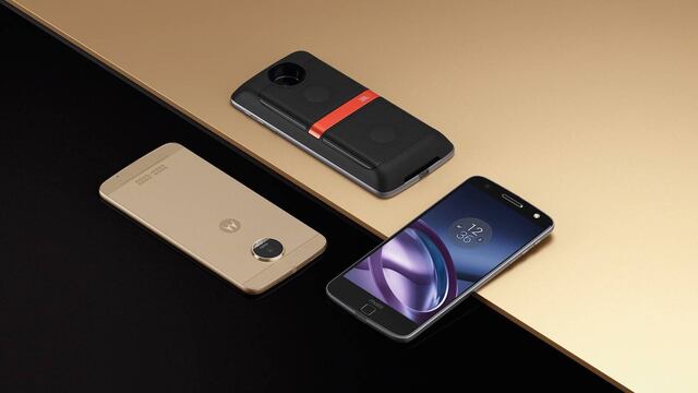 El Moto Z es el nuevo celular insignia de Motorola y Lenovo.