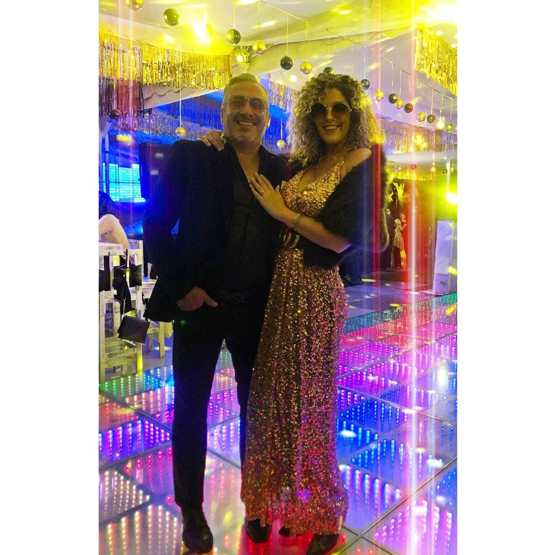 Natalia Alcocer y Juan José Chimal.