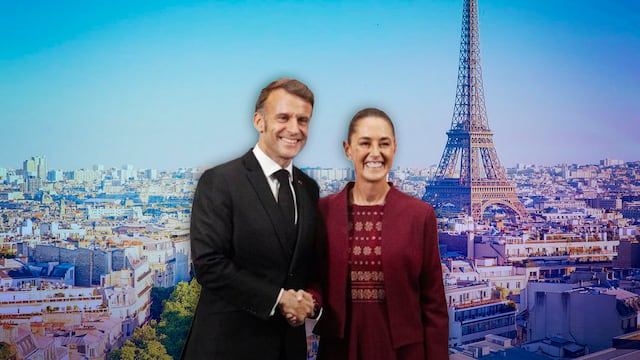Emmanuel Macron invita a Sheinbaum a París
