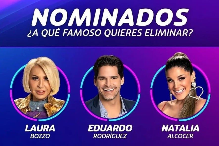 Nominados en 'La Casa de los Famosos'