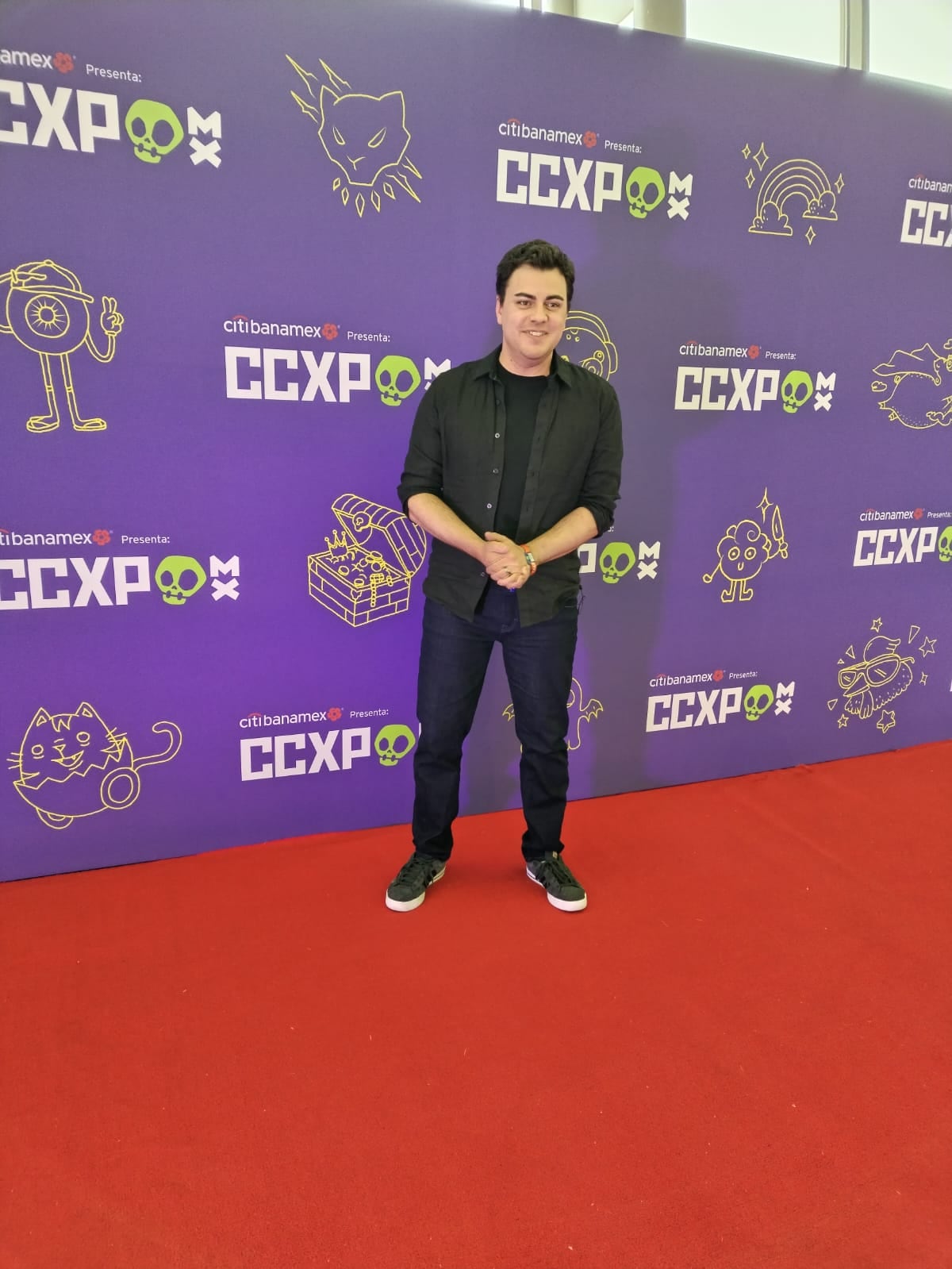 Ian Cardoni en la CCXP 2024 México