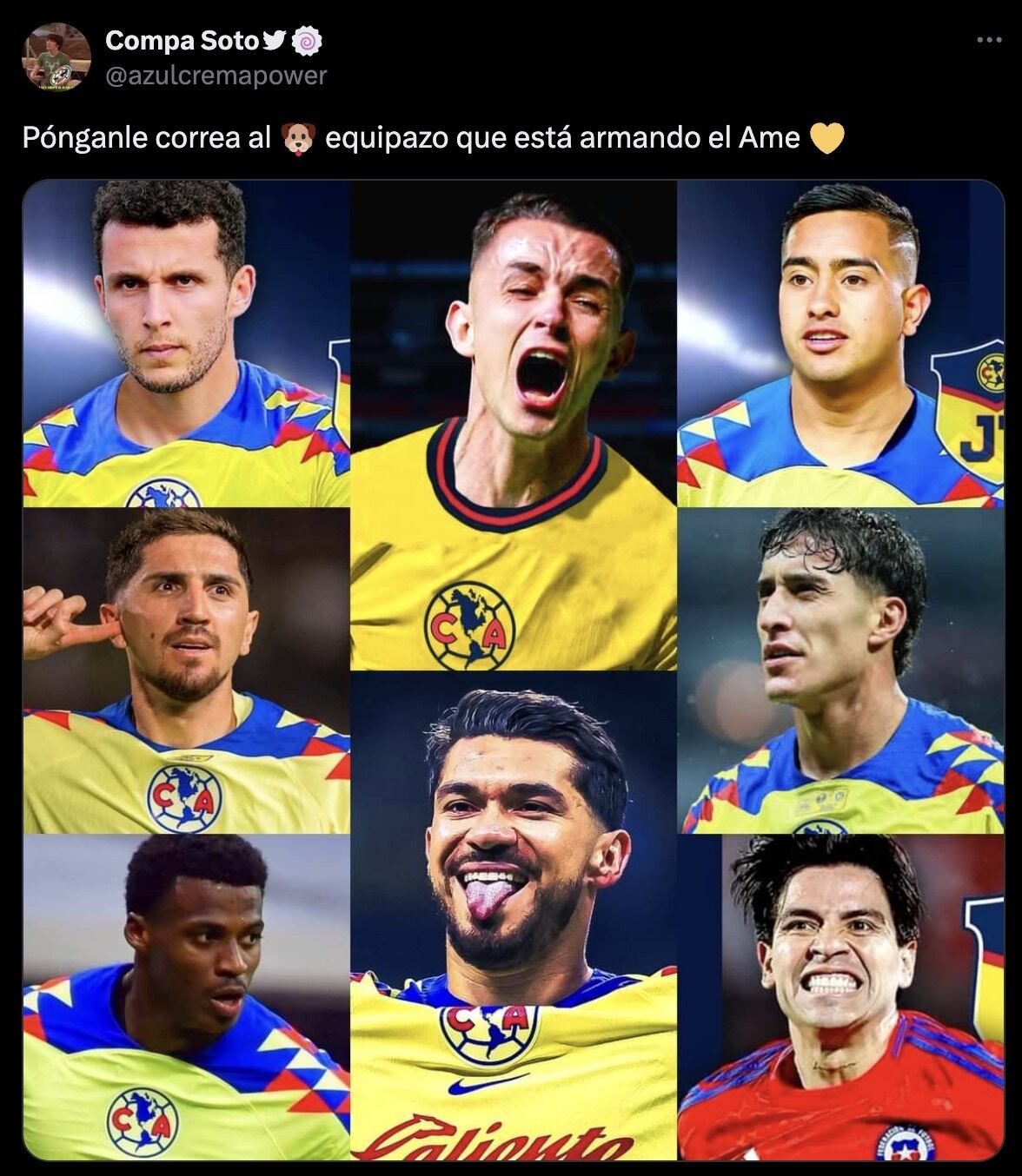El equipazo que América podría armar