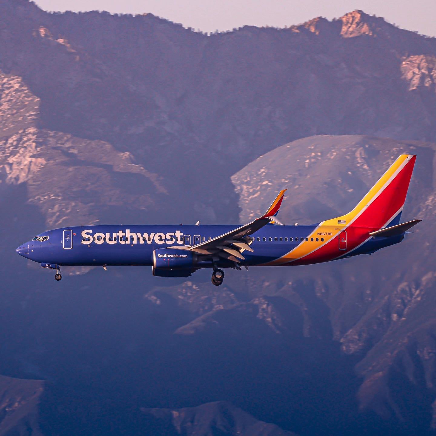Avión de Southwest Airlines