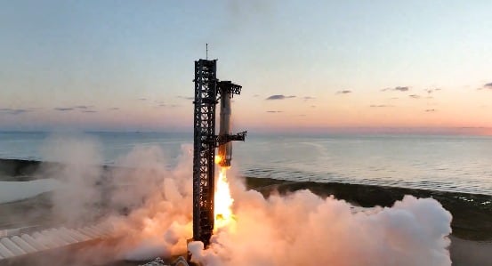 Aterrizaje de Starship de Space X