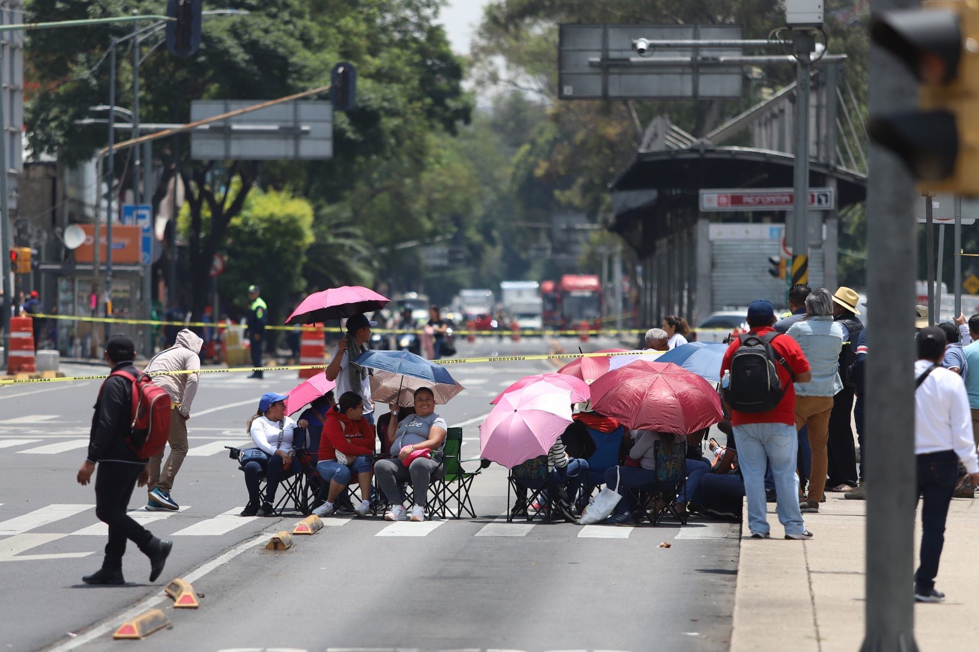Bloqueo CNTE seguirá en CDMX