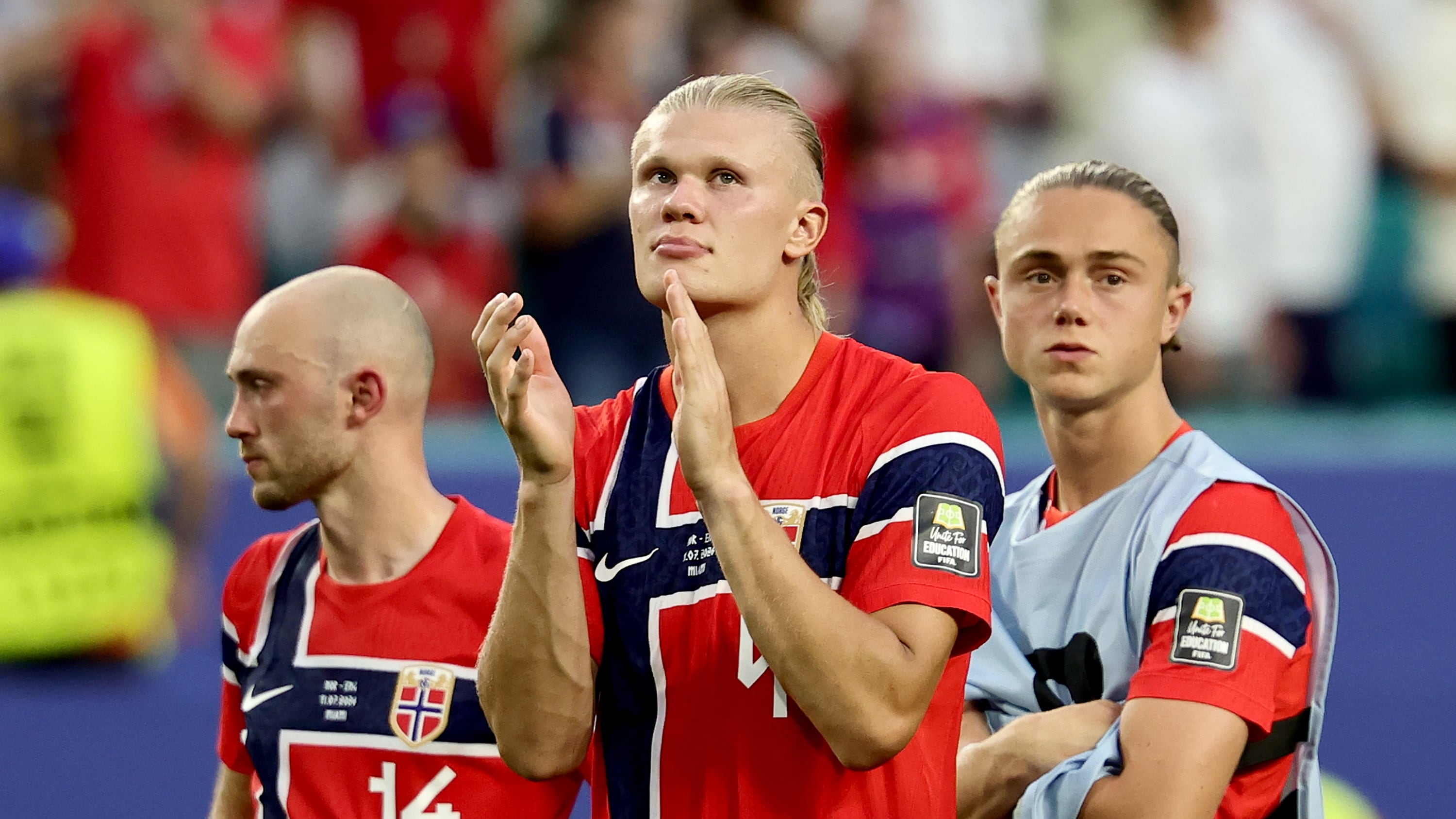 “Ha sido todo un remo”: la emotiva reacción de Haaland tras la eliminación de Noruega