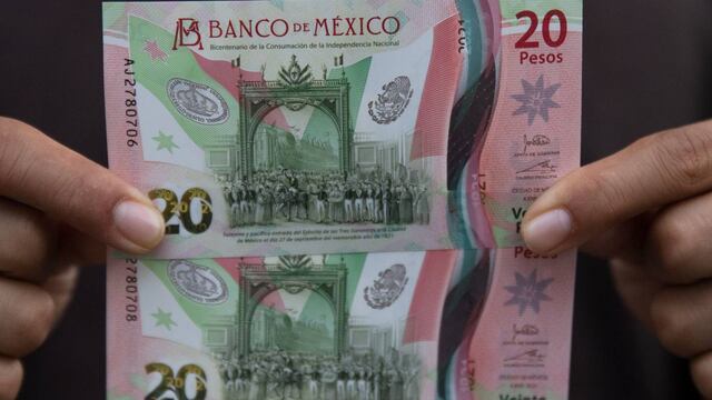 Billetes de 20 pesos