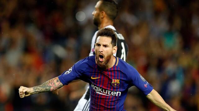 Messi tuvo una gran actuación ante la Juve
