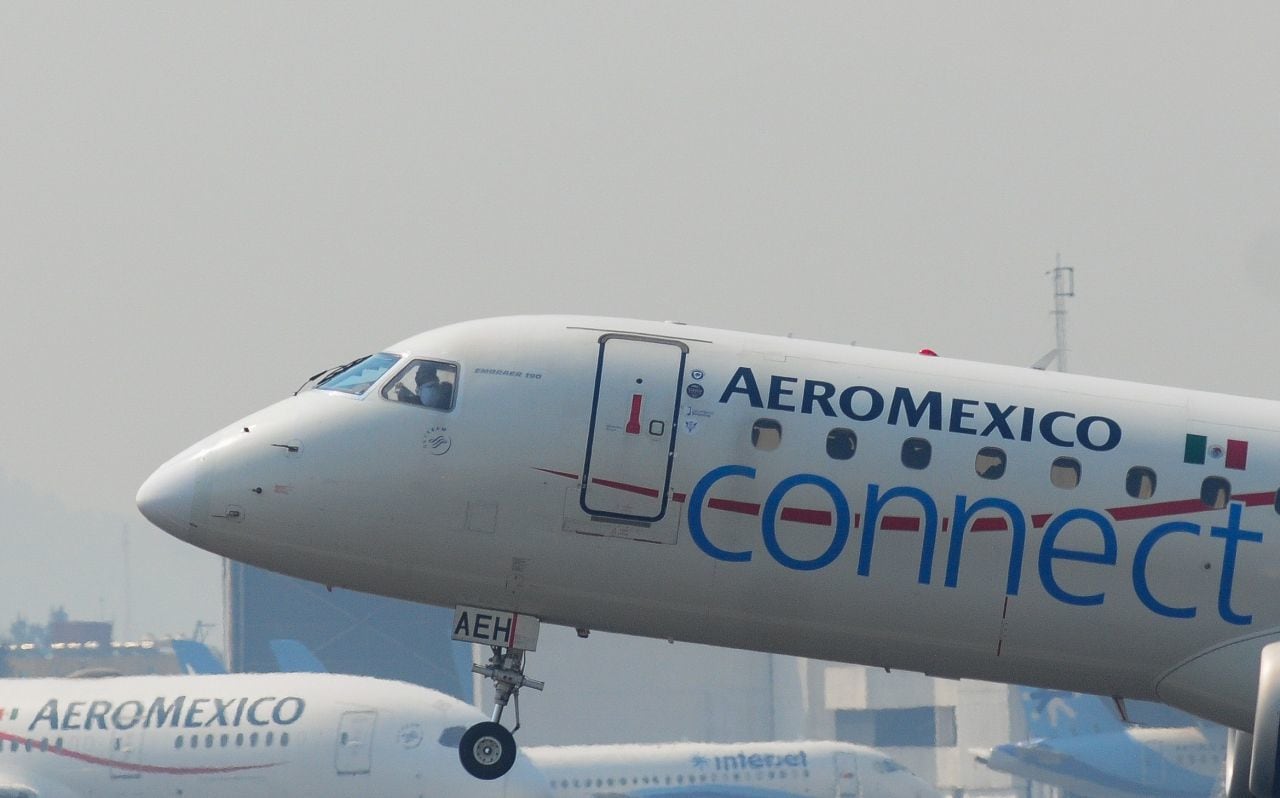 Avión de Aeroméxico