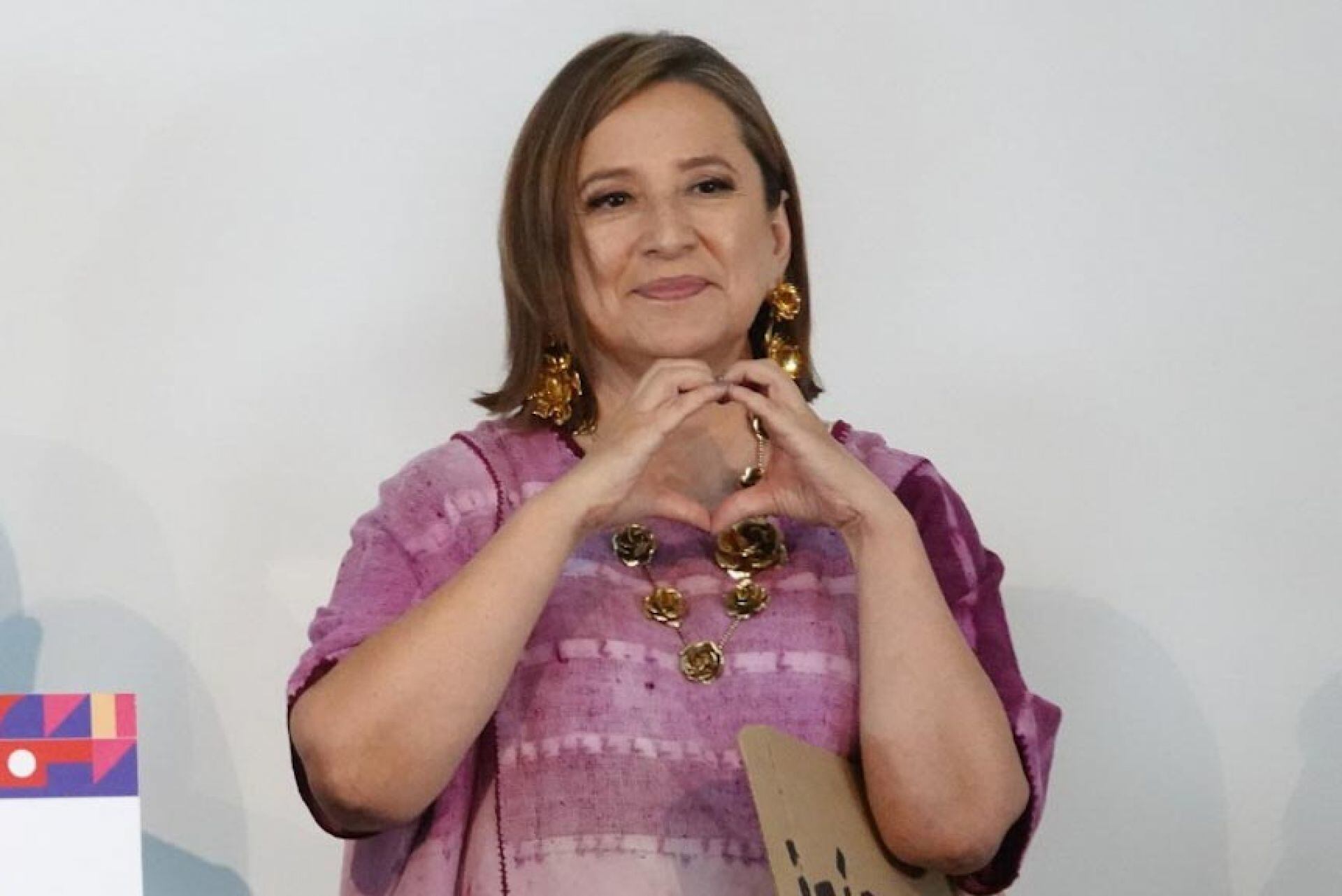 La senadora Xóchitl Gálvez acudió al registro a la candidatura a la presidencia por el Frente Amplio por México, realizado en las inmediaciones del PAN