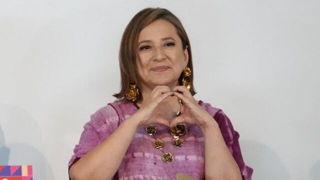 La senadora Xóchitl Gálvez acudió al registro a la candidatura a la presidencia por el Frente Amplio por México, realizado en las inmediaciones del PAN