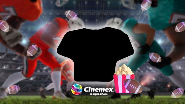 Coleccionable de la NFL en Cinemex