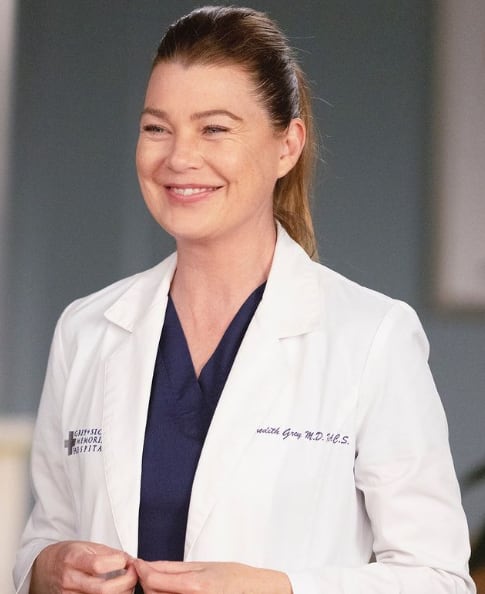 Ellen Pompeo en Grey's Anatomy