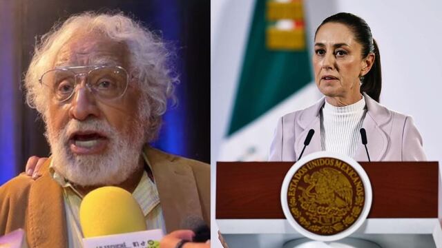 Rafael Inclán pide disculpas a Claudia Sheinbaum por llamarla "ama de casa"