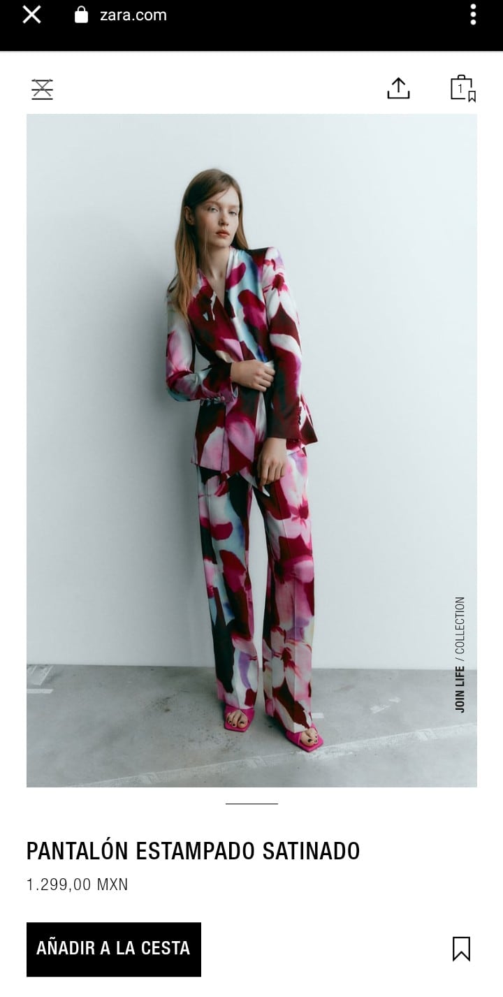 Pantalón Zara