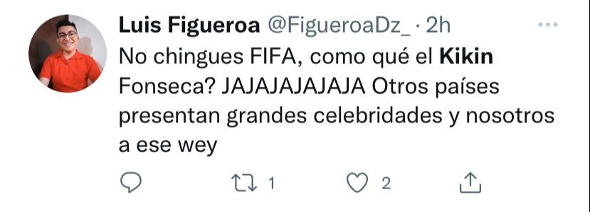 El público mexicano se siente avergonzado por la elección de la FIFA con Fonseca.