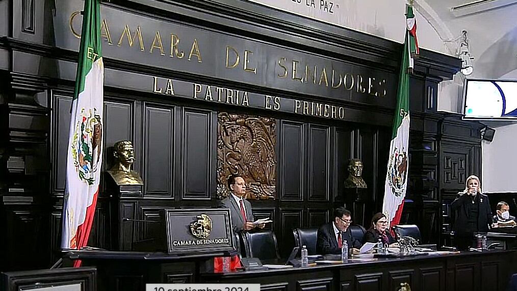 Cámara de Senadores reanuda sesión