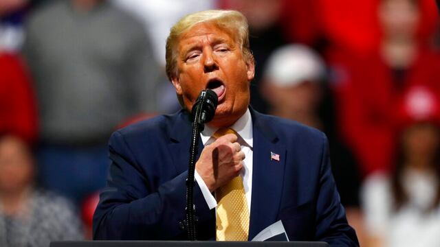 Donald Trump, presidente de Estados Unidos.