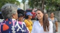 Ana Paty Peralta dialoga con vecinos de Puerto Morelos y destaca programas de la 4T