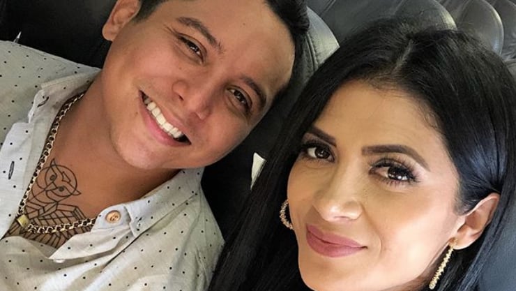 Edwin Luna y Kimberly Flores