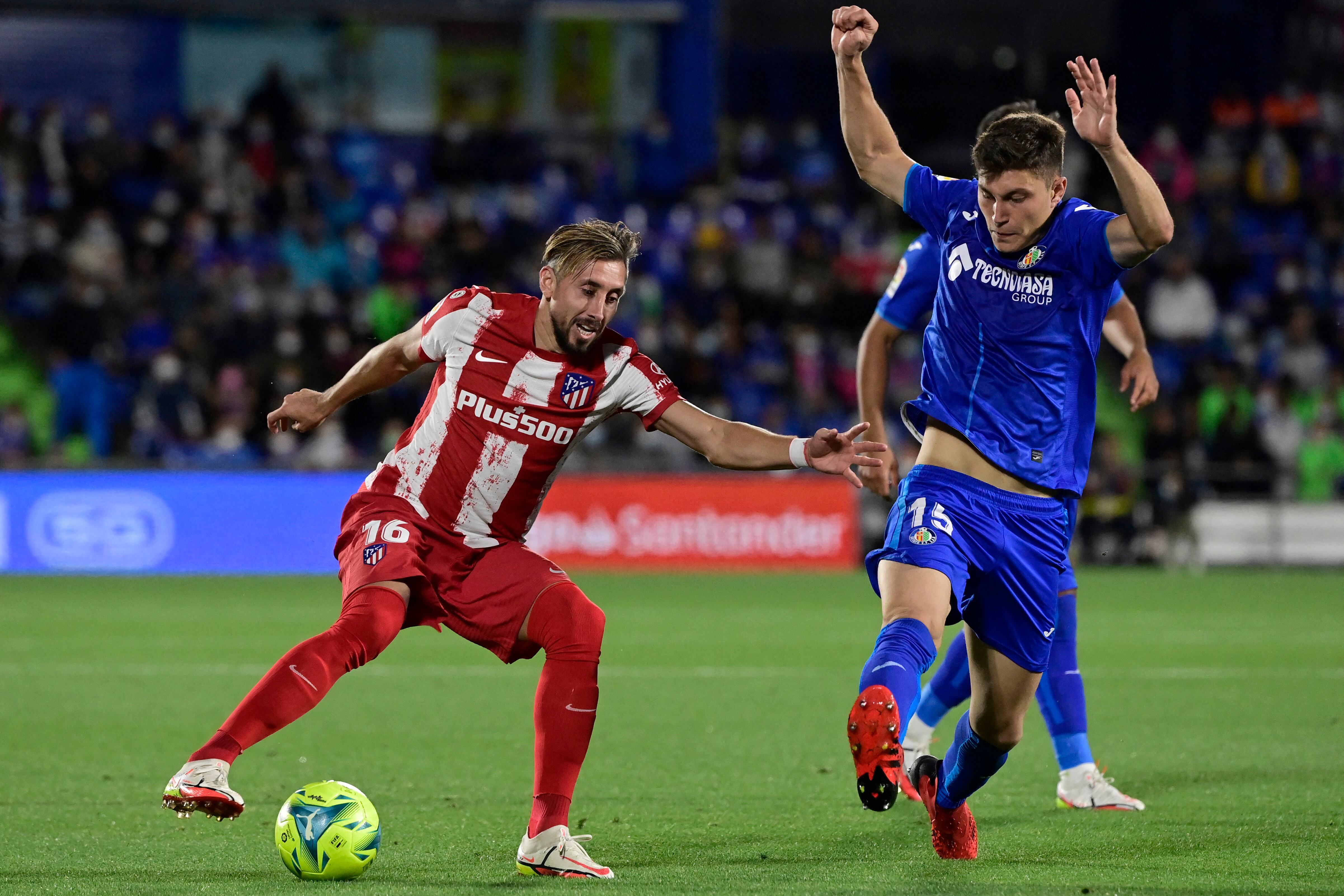 Héctor Herrera con Atlético de Madrid