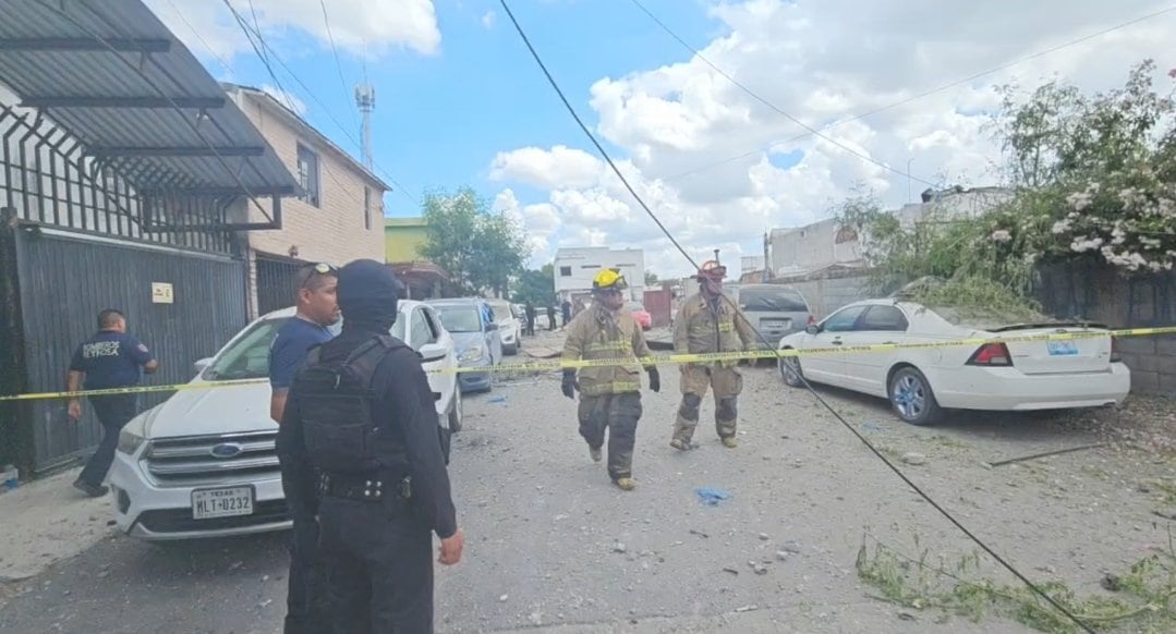 Explosión en casa de Módulo 2000, en Reynosa, Tamulipas