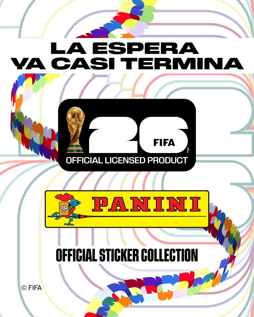 Álbum Panini Mundial 2026