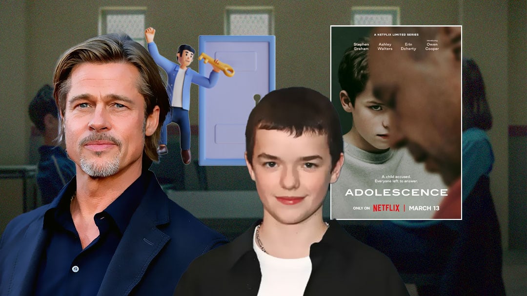 Brad Pitt es clave en el éxito de Adolescencia, la miniserie de Netflix más vista en México