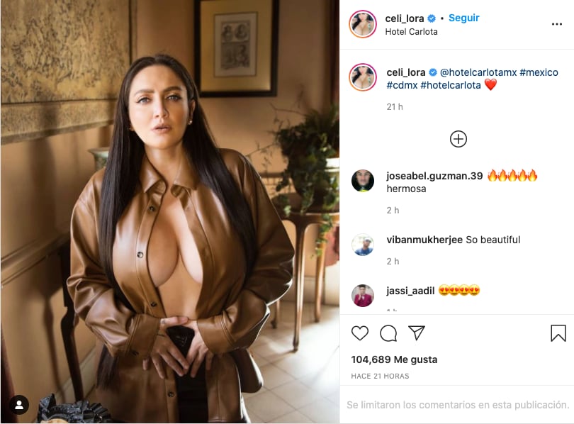 Celia Lora extraña a Lizbeth Rodríguez