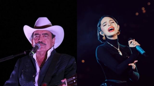 Joan Sebastián y Angela Aguilar.