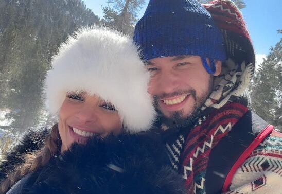 Alma Cero y su prometido, el doctor Enrique Orozco