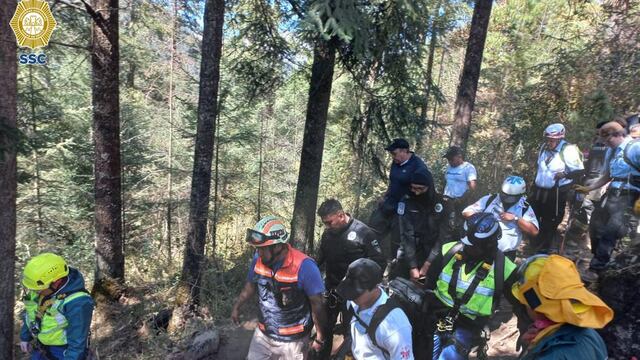 SSC rescata a excursionista en Parque Nacional Los Dinamos