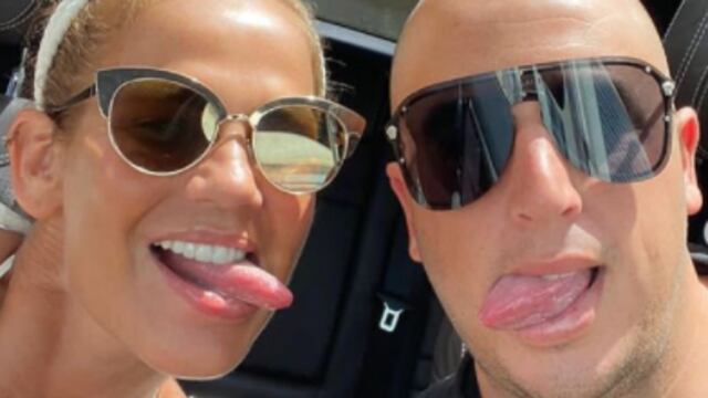 Niurka Marcos y su novio Raúl Palma González.