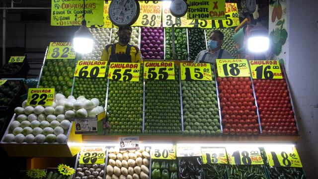 Vendedores de la Central de Abastos