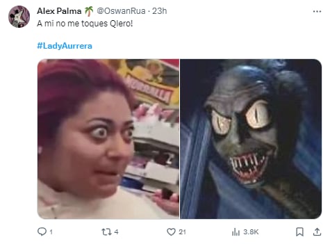 Memes de Lady Aurrerá