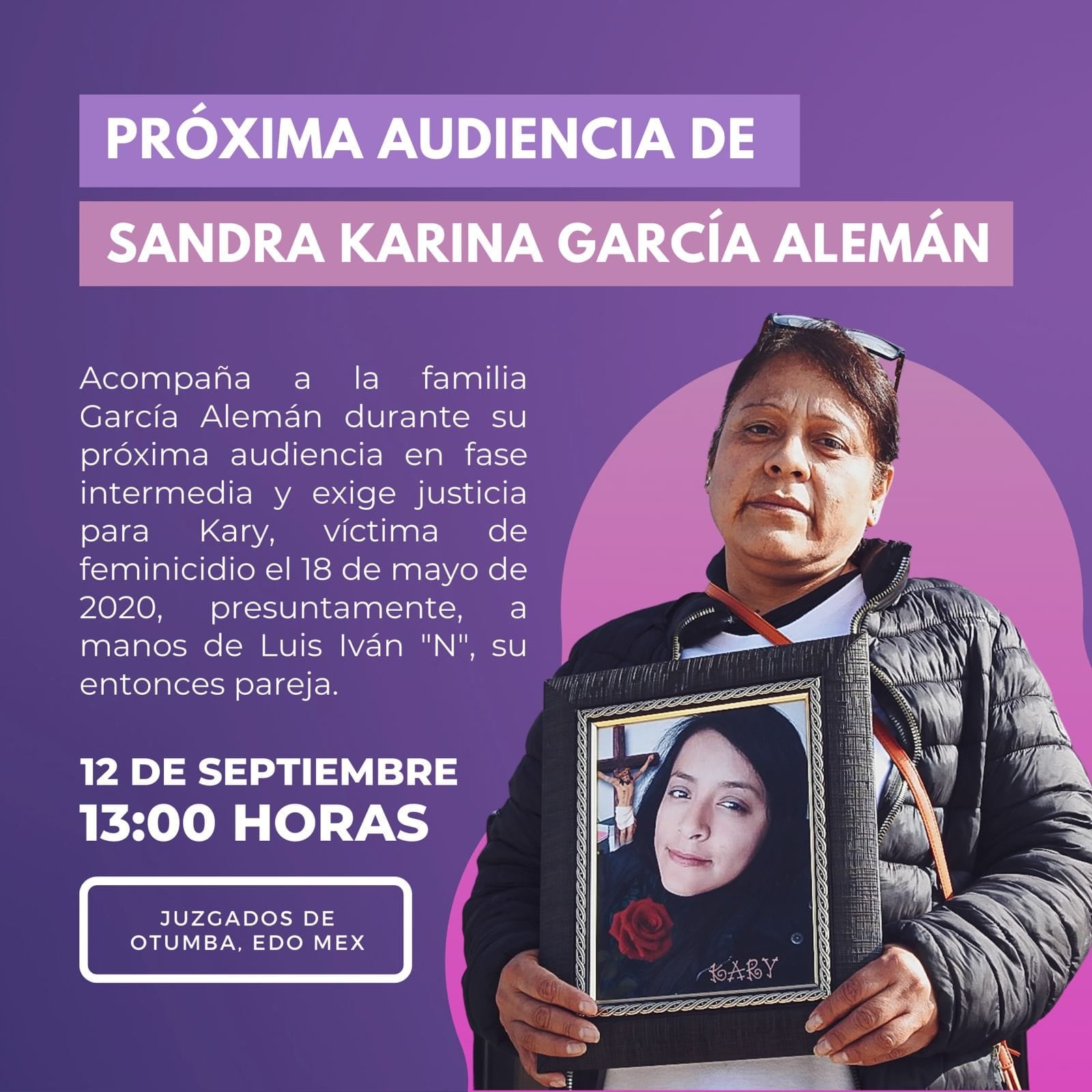 Próxima audiencia