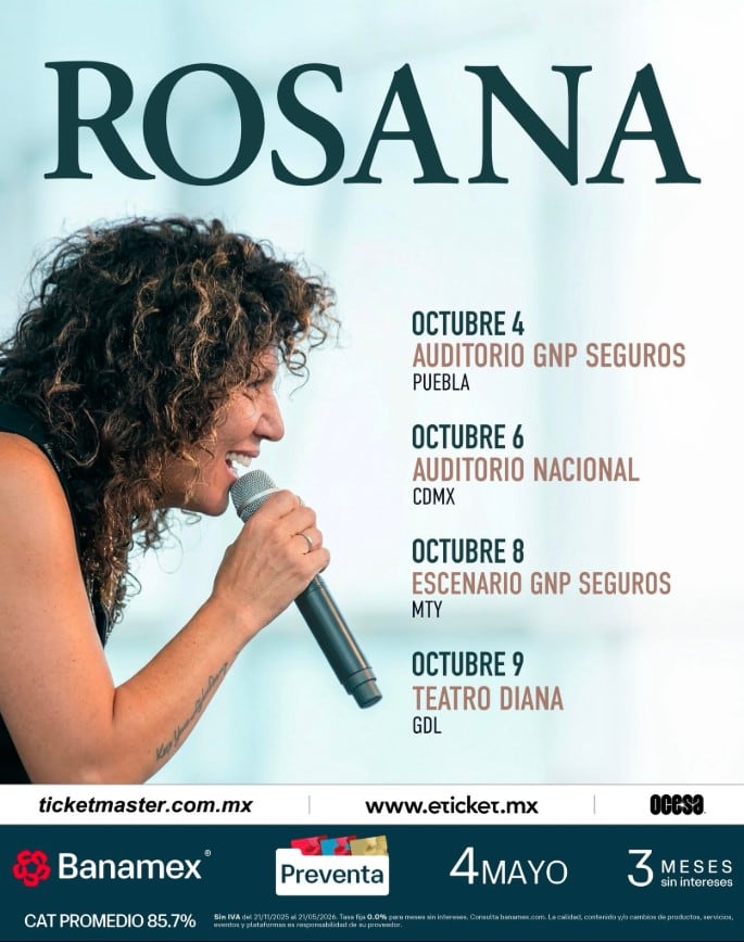 Rosana en el Auditorio Nacional