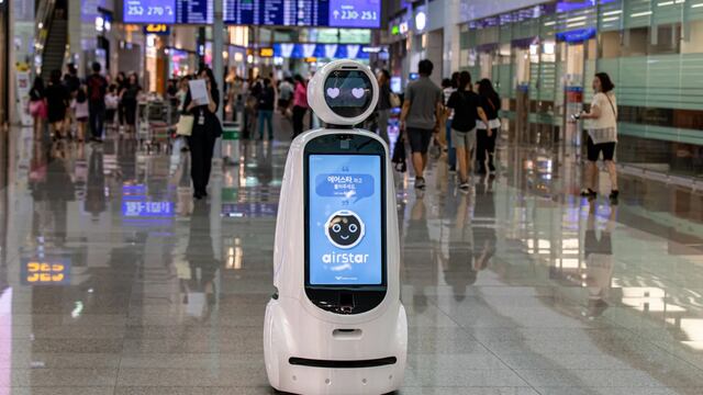 LOS ROBOTS guía en Corea del Sur