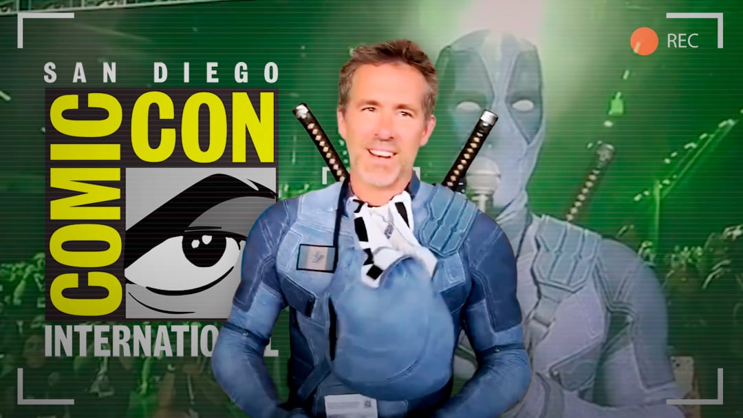 Ryan Reynolds apareció como Deadpool en la Comic-Con y nadie lo esperaba