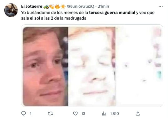 Tuit Tercera Guerra Mundial