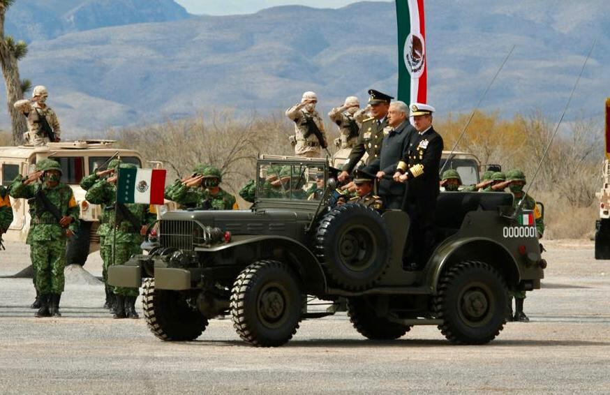 Luis Cresencio Sandoval, AMLO, Rafael Ojeda