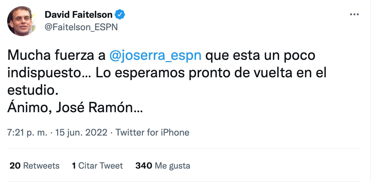David Faitelson José Ramón Fernández