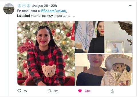 Memes de Sandra Cuevas