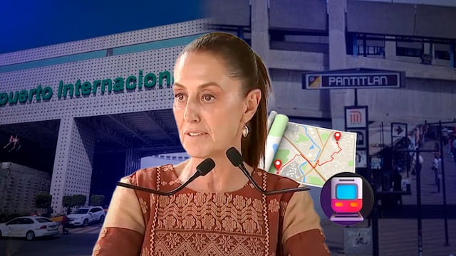 Sheinbaum presenta nueva conexión directa entre el AICM y Metro Pantitlán