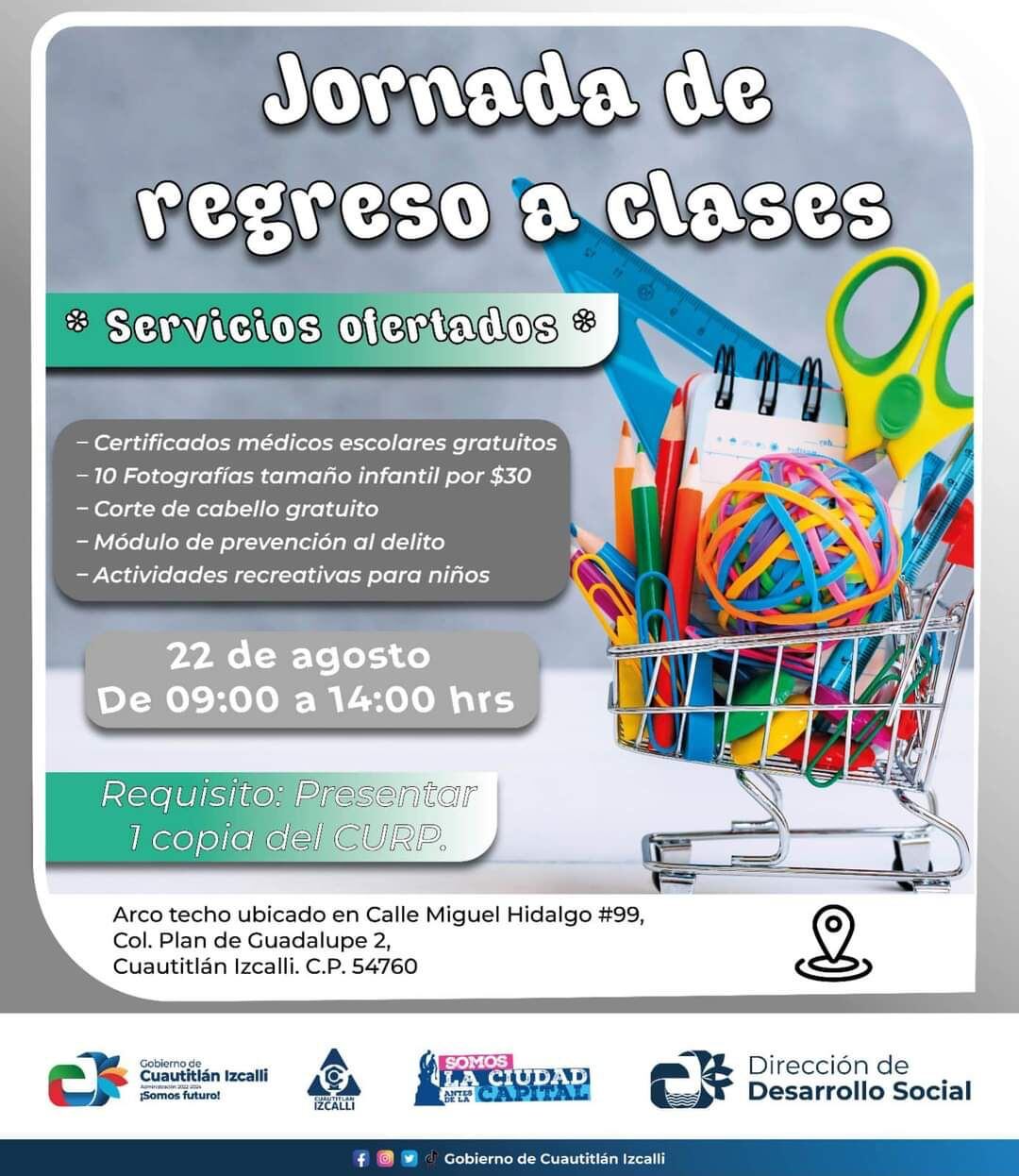 Karla Fiesco invita a las jornadas de regreso a clases