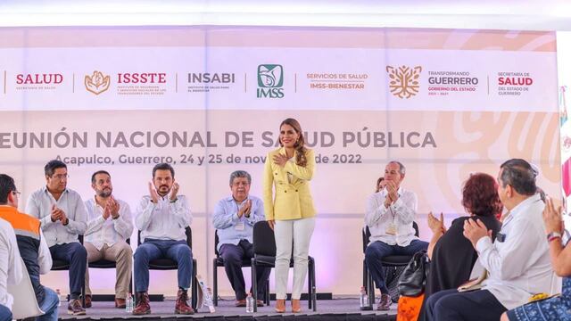 Evelyn Salgado inaugura la Reunión Nacional de Salud Pública en Guerrero