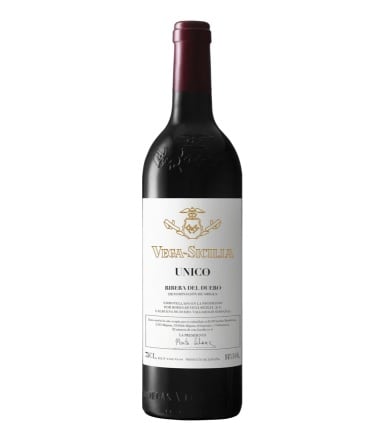 La botella de vino, Vega Sicilia más cara.